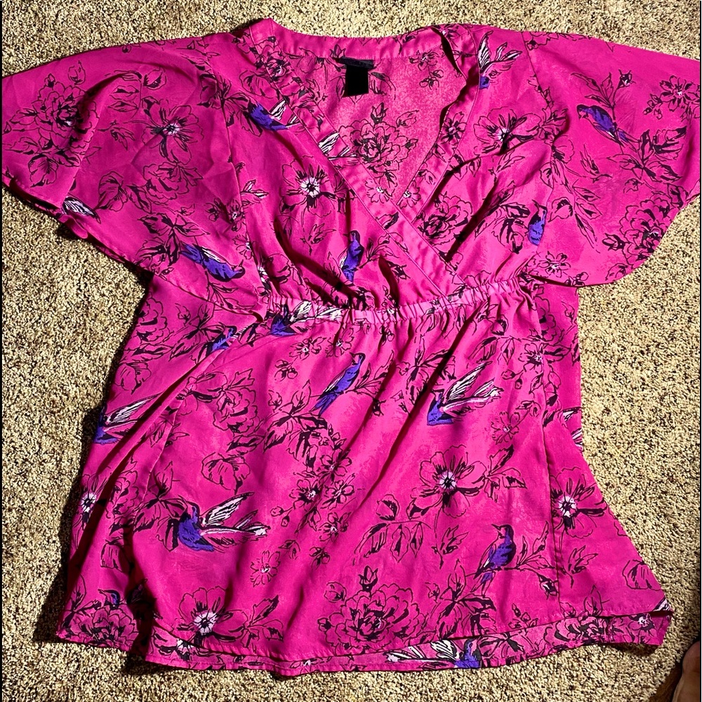 Torrid Comfy Blouse, size 2x, Great w/blue Jeans
